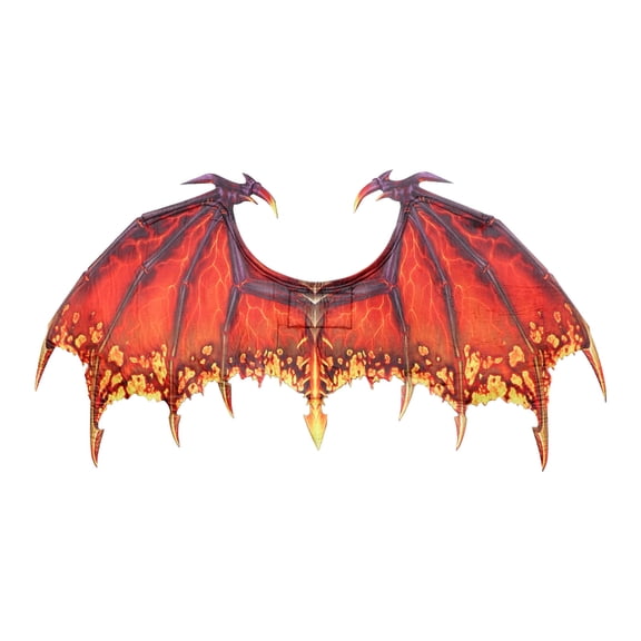1 PC Dragon Wings with Elastic Straps, Devil Wings Halloween Masquerade Costume Cosplay Dress Up