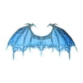 thumbnail image 1 of 1 PC Dragon Wings with Elastic Straps, Devil Wings Halloween Masquerade Costume Cosplay Dress Up, 1 of 3