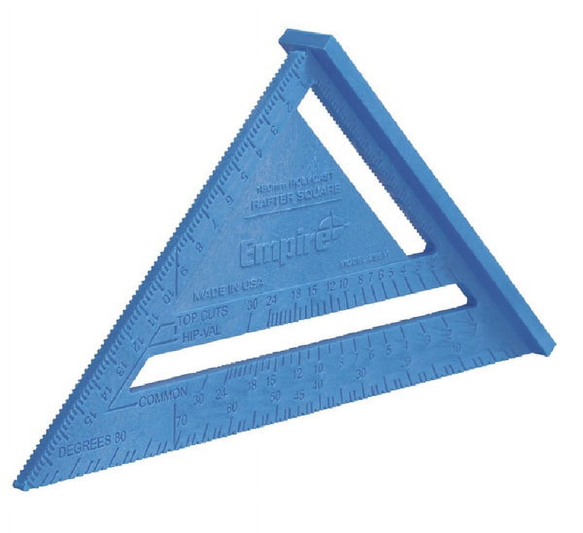 1 PC,Empire 296 Polysquare Rafter Square, Polycast, Blue - Walmart.com