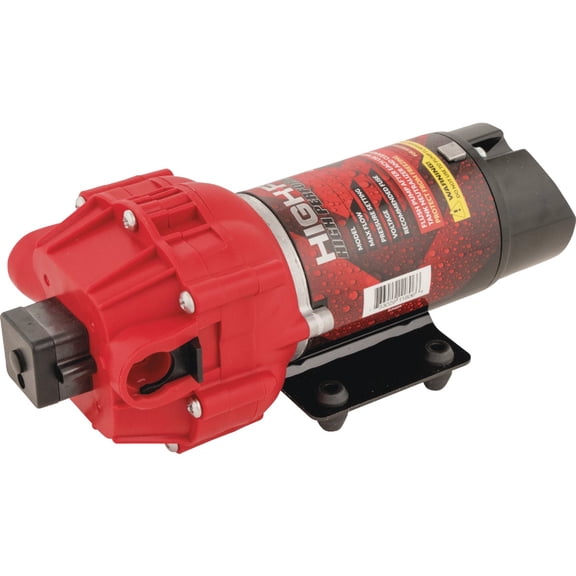 FIMCO Industries High Flo Demand Diaphragm Pump 5151088 - 4.5 GPM, 60 PSI - 1 Piece, 12 V