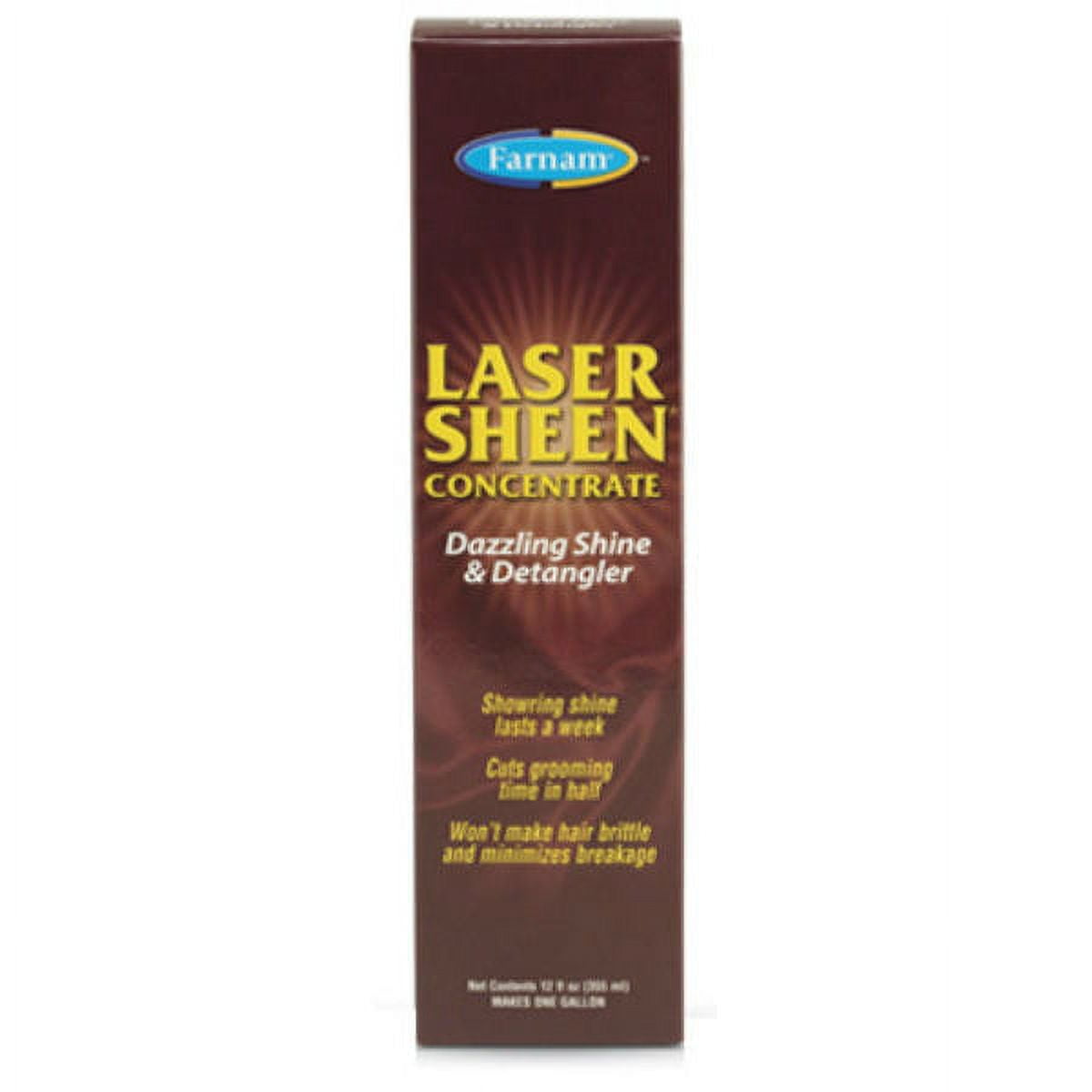 Laser Sheen 12 OZ Concentrate Dazzling Shine & Detangler Show Stopping