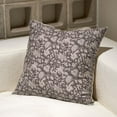 thumbnail image 1 of 1 PC Floral Throw Pillow Covers 20x20 Inch Farmhouse Pillows for Living Room Decorative Light Taupe, 1 of 8