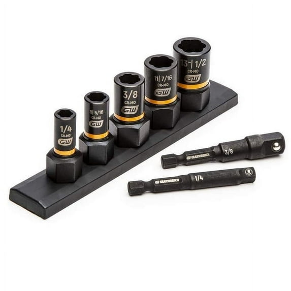 1 PC,Gearwrench 83911 Drive SAE Bolt Biter Impact Extraction Socket Set