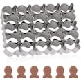 thumbnail image 1 of 1 PC Goldfish Cracker Cutter,25-Cavity Mini Cookie Cutter,Dough Baking Mold with Goldfish Shaped Design,Stainless Steel Gold Fish Biscuit Cutter,Mini Unique Molds Cracker Cutter, 1 of 1