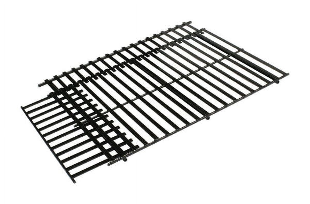 Large Adjustable Black Porcelain-Coated Steel Grill Grid