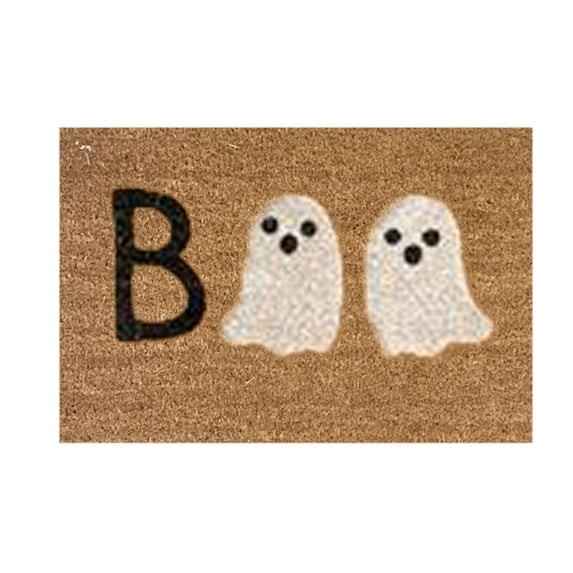 1 PC Halloween Scary Welcome Doormat for Entryway, Non- Rubber Mat Washable Durable, Holiday Party Decorating Supplies for Front Door - D