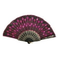 thumbnail image 1 of 1 PC Hand Fans for Women Foldable, Paper Fans Handheld, Chinese Fan & Japanese Fan for Party, Bamboo Silk Folding Hand Fan for Wedding & Home Decoration - Hot Pink, 1 of 2