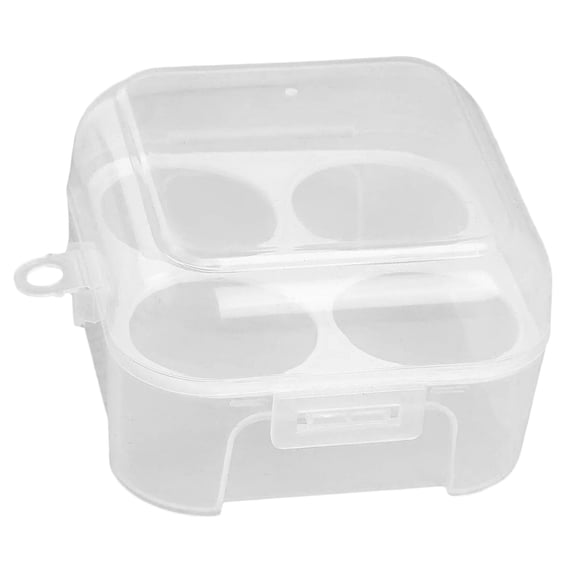 1 PC Hard Boiled Egg Container Egg Storage Container Egg-Carrier Camping Eggs Holder Hard Eggs Bag Case for Camping, Outdoor, Hiking, Trekking, Kitchen, Refrigerator, Fridge(White)
