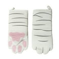 thumbnail image 1 of 1 PC Heat Resistant 480 ℉ Cat's Claw Creative Kitchen Potholders Baking Gloves, Comfortable Thickened Cotton Lining Anti-Scald Gloves, 1 of 6