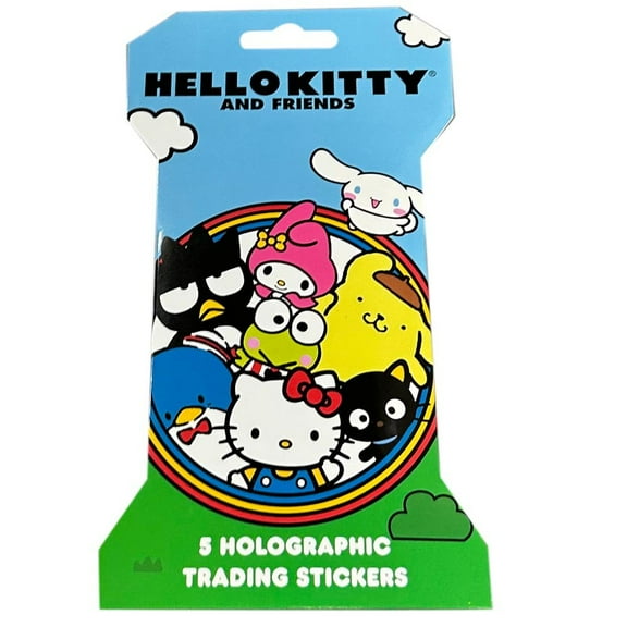 1 PC Hello Kitty Holographic Trading Stickers In Blind Pack-SHIP 1 PC RANDOMLY (NO RETURN)