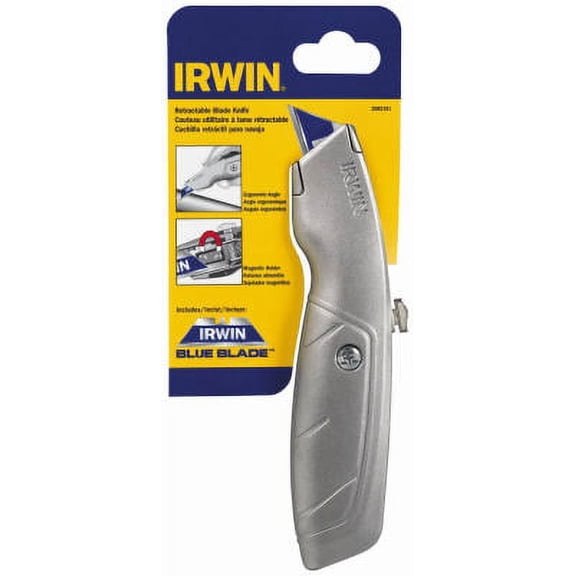 1 PC,Irwin Tools 2082101 Standard Retractable Knife With Bi-Metal Utility Blade
