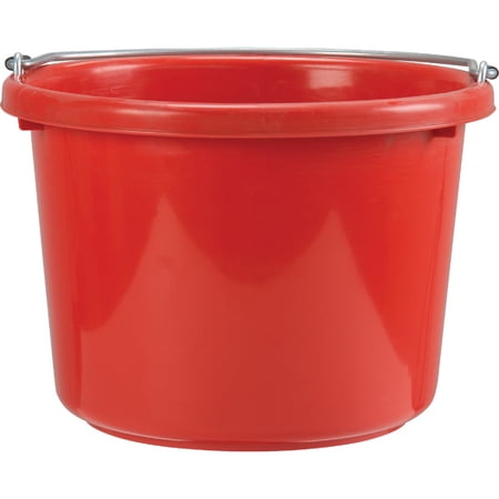 P8RED Little Giant DuraFlex Plastic Pail