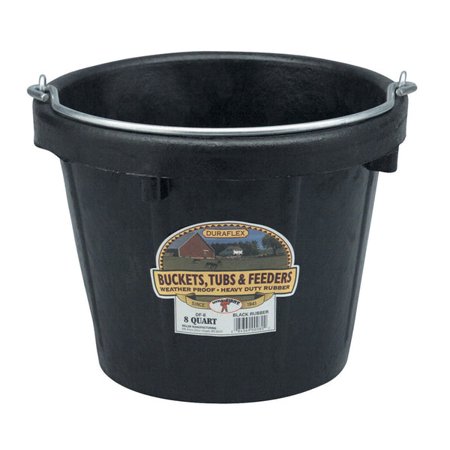 1 PC Little Giant 8 qt Pail Black