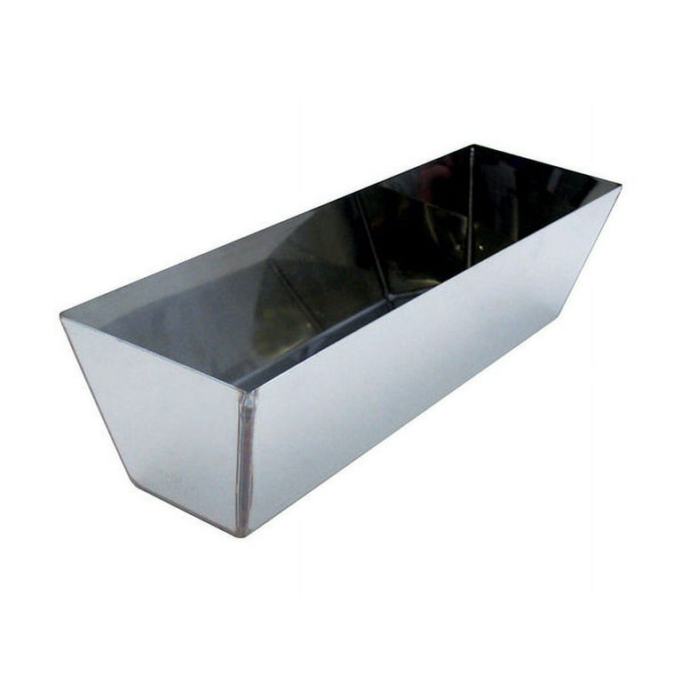 Marshalltown Stainless Steel Mud Pan 3.37 in. H Marshalltown Stainless Steel Mud Pan 3.37 in. H