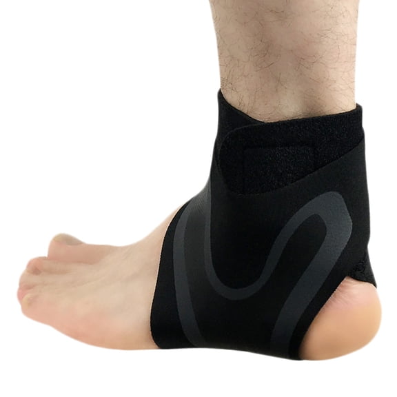 1 PC Men Women Ankle Support Socks Lightweight Breathable Compression Anti Sprain Sleeve Heel Cover for Left Feet Rawiri