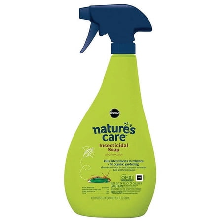 1 PC,Miracle-Gro 0747210 Nature's Care Insecticidal Soap, Ready To Use, 24 Oz
