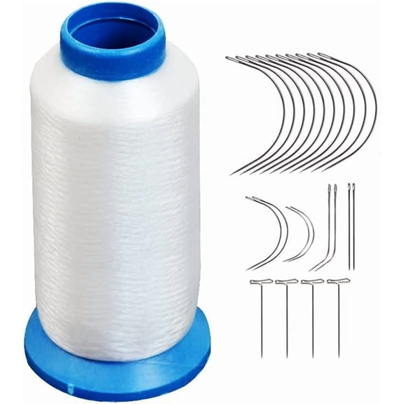 1 PC Nylon Sewing Thread Nylon Invisible Thread Fishing Line for Quilting Make Wigs Sewing Beading DIY Handmade (0.12mm Clear)