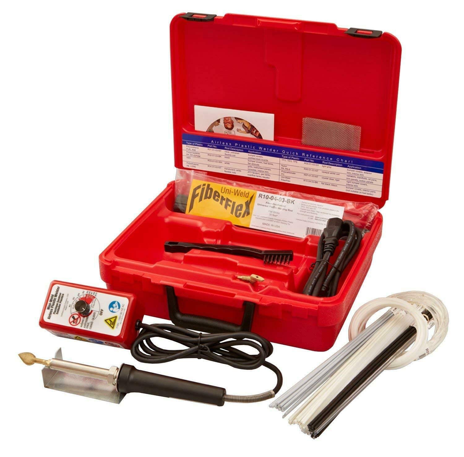 Mini Weld Model 7 Plastic Welder W/ Removable Temperature Control...