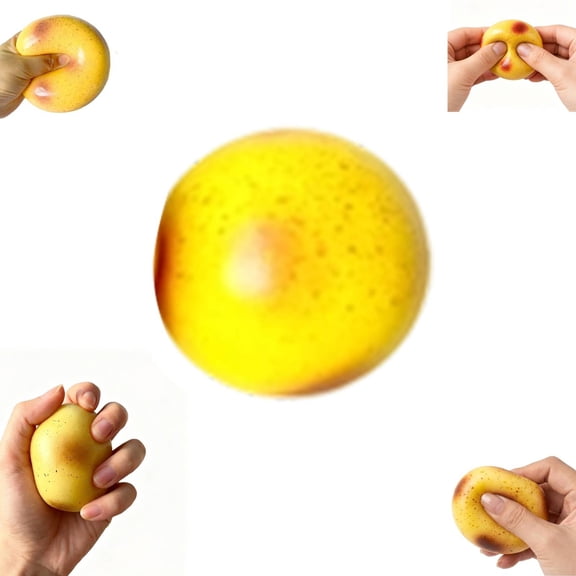 1 PC Potato Squishy, 1.57 inch,Squishy Potato with Soft Slow-Return Texture for Desk Display and Farmhouse Collectibles(A)
