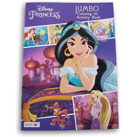 1 PC Princess Coloring and Activity Book- style may vary