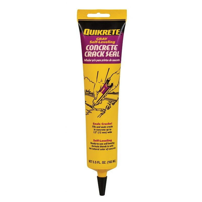 Quikrete Self-Leveling Concrete Crack Seal 5.5 oz Quikrete Self-Leveling Concrete Crack Seal 5.5 oz