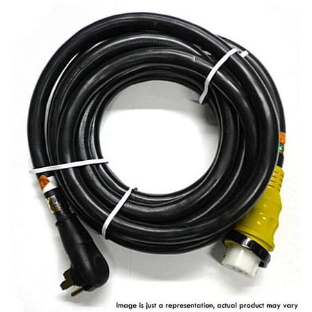1 PC-RV Pigtails 72551-25 50 Amp Extension Cord with Marinco End 25'