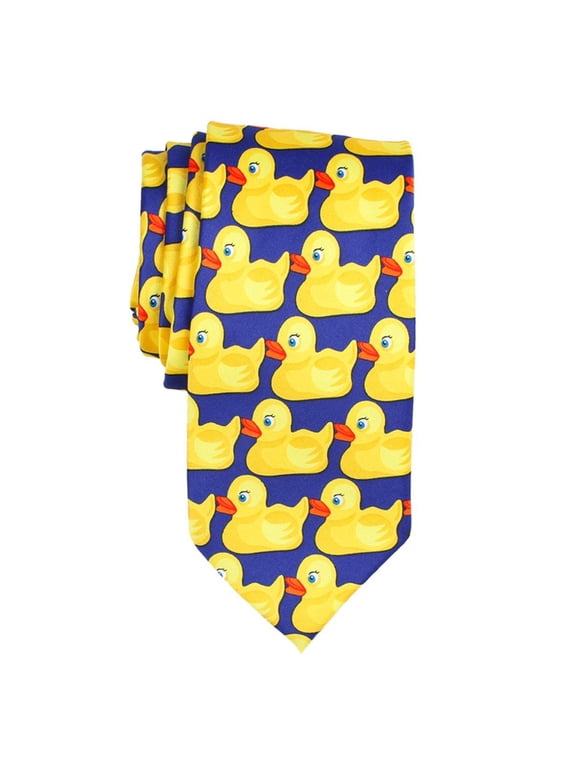 1 PC Rubbery Duck Necktie - Barney's Ducky Tie