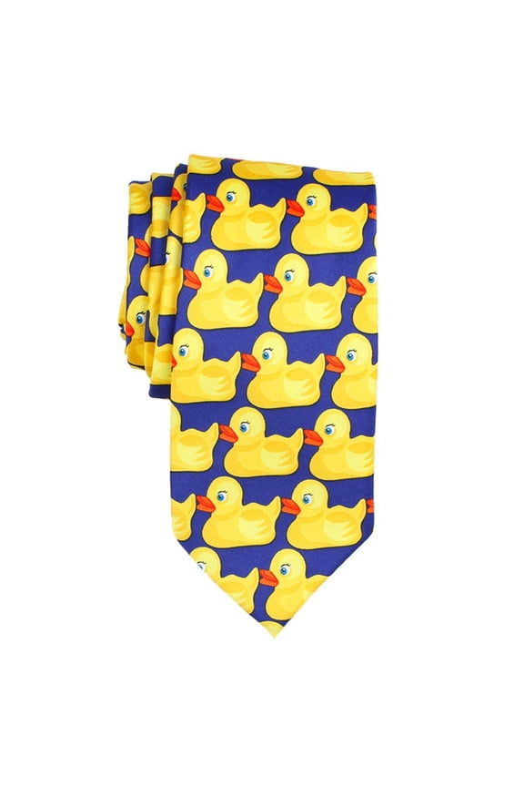 1 PC Rubbery Duck Necktie - Barney's Ducky Tie