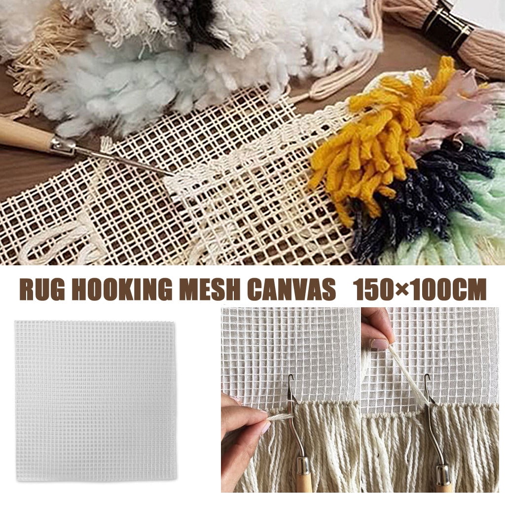 1 PC Rug Hooking Mesh Canvas,Latchs Hook Mesh Canvas(39.4