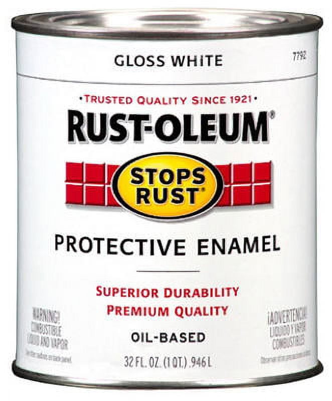Rust-Oleum Professional Gloss White Interior/Exterior Oil-based