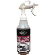 Sakrete Concrete & Mortar Dissolver Spray Bottle - Liquid Cleaner - 28 Ounce   Household & Commercial Use, Effective Formula