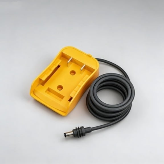 1 PC Starlink Mini Power Adapter for DeWalt 20V Battery with 3.2ft DC Charging Cable, Plug-and-Play Design for Outdoor Starlink Mini Power Supply