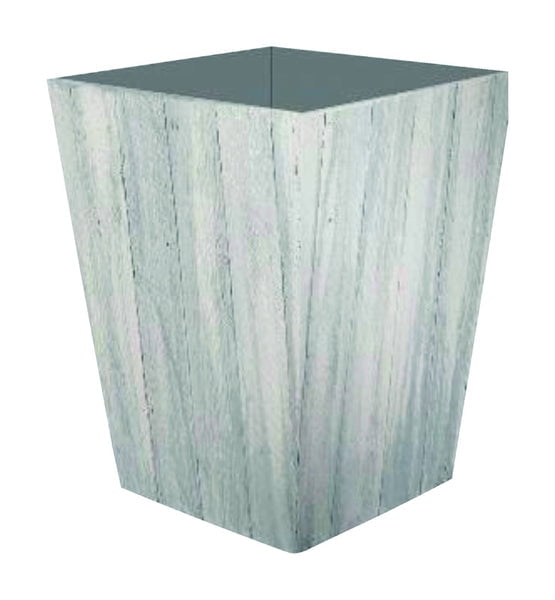 Suncast 18" Dove Gray Resin Square Planter