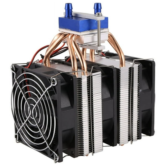 1 PC Thermoelectric Cooler Semiconductor Refrigeration Peltier Cooler Air Cooling Radiator Water Chiller Cooling System Device,1 x Thermoelectric Cooler,As shown
