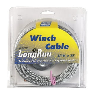 Tie Down Engineering Galvanized Galvanized Steel 3/16 in. D X 25 ft. L Aircraft Cable Tie Down Engineering Galvanized Galvanized Steel 3/16 in. D X 25 ft. L Aircraft Cable