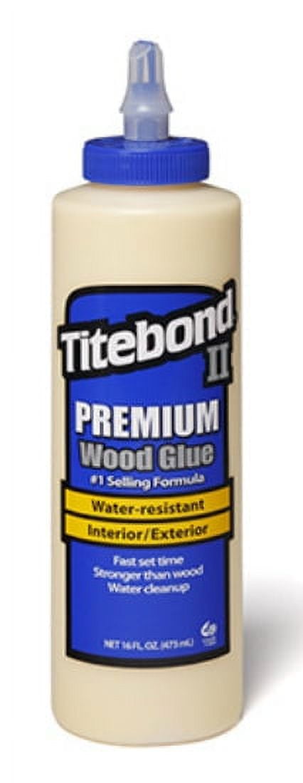 Titebond II 5004 Premium Wood Glue, 16 Oz, Each