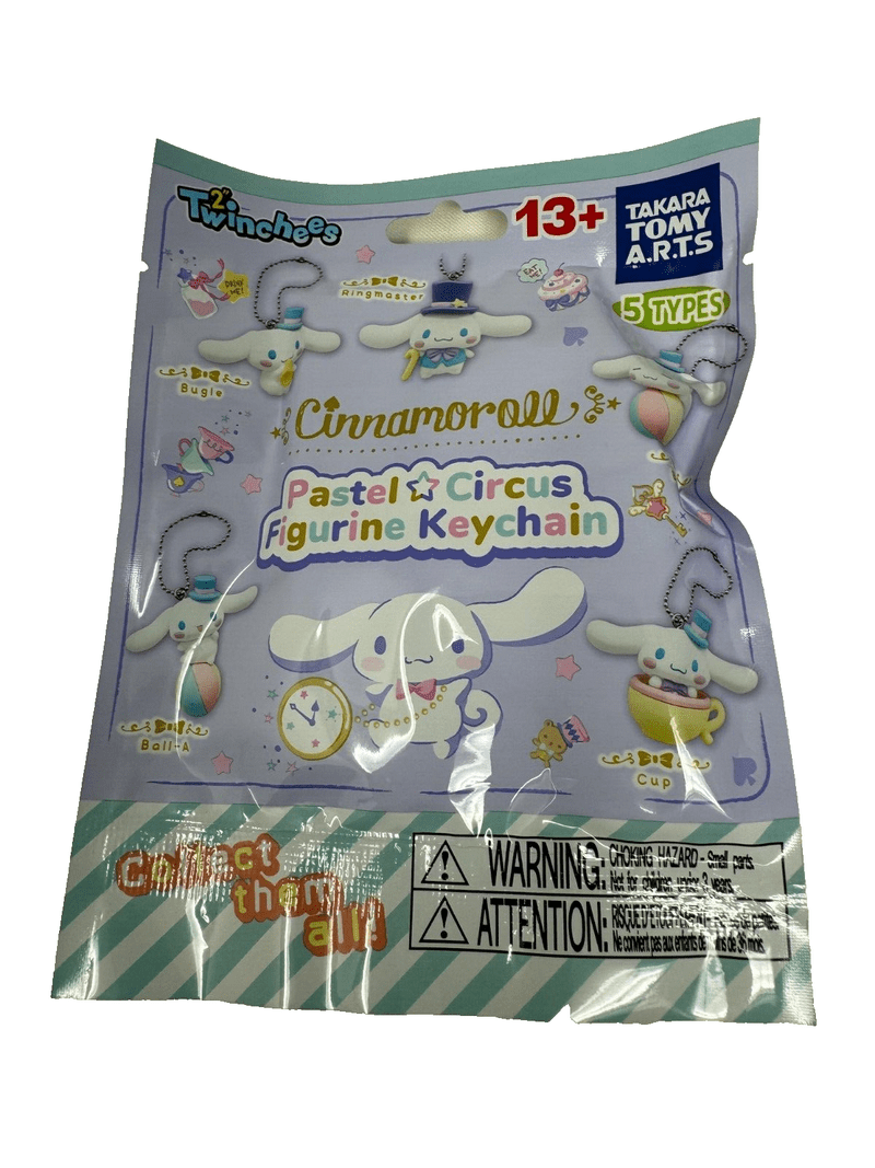 1 PC Twinchees Cinnamoroll Blind Bag Figurine Keychain- Assorted