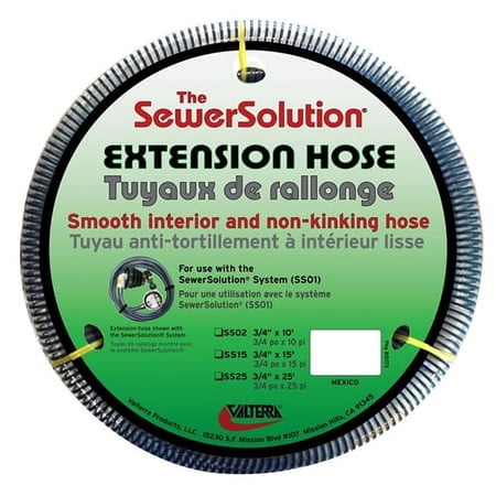 1 PC-Valterra SS02 Sewer Solution Extension Hose - 10 Ft