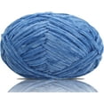 thumbnail image 2 of HARFINGTON Velvet Chenille Yarn 4-Pack - Soft Fluffy Yarn For Knitting & Crochet 2 of 12