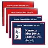 1 PCS 2025 Mahjong Cards Large Print National Standard Mahjong Cards