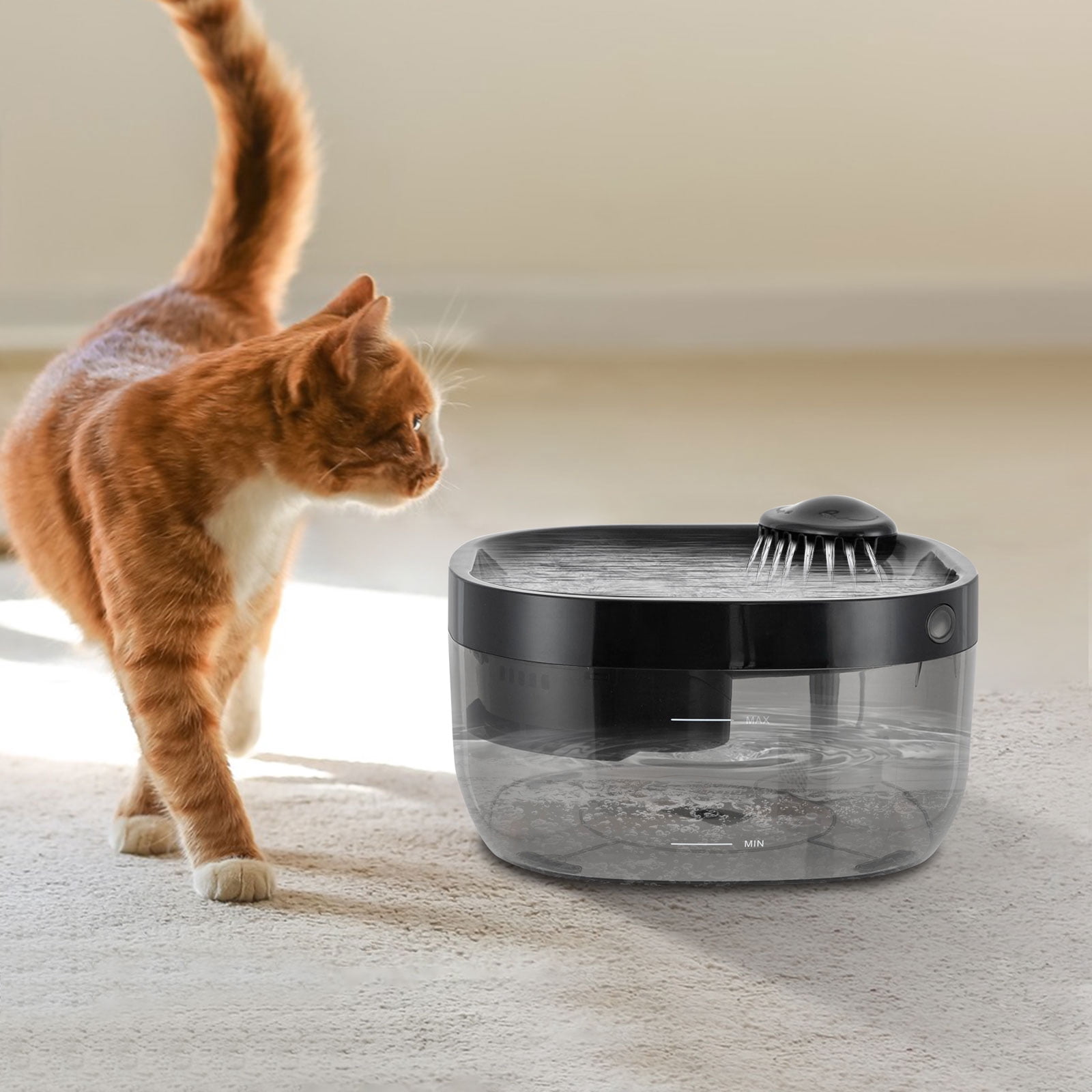 1 PCS 32*30*18cm/12.59*11.81*7.08in Cat Water Fountain, Pet Water Fountain, Cat Drinking Fountain