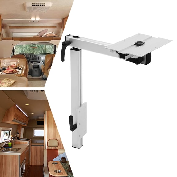 1 PCS 360 Rotatable Table Leg, Silver RV Table Leg, Adjustable Table Leg, DX0052 Model, Suitable for RVs, Yachts, 50kg/110. 23lbs Load-bearing Capacity, 50. 8*40. 8cm/20*16. 06in