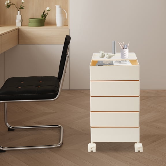 1 PCS 360 Rotating Sofa Side Cabinet, Storage Cabinet Bedside Table, Rotating Storage Rack(White), Used to Store Toys, Cups, Drinks, Snacks, Books, Food