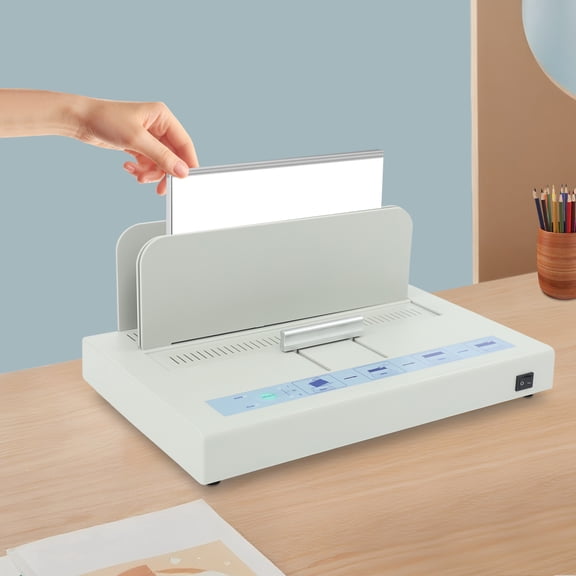1 PCS 38*23.5*13.5cm/14.96*9.25*5.31in A4 Thermal Binding Machine, 50mm Binding Thickness Binding Machine, Book Binding Machine