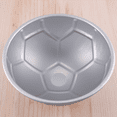 1 PCS 3D Half Round Ball Shaped Football Cake Mold 8 inch Thickening