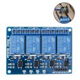 thumbnail image 1 of 1 PCS 4 Channels 5V Relay Module With Optocoupler Isolation, Low-Level Trigger Development Board, 1 of 8