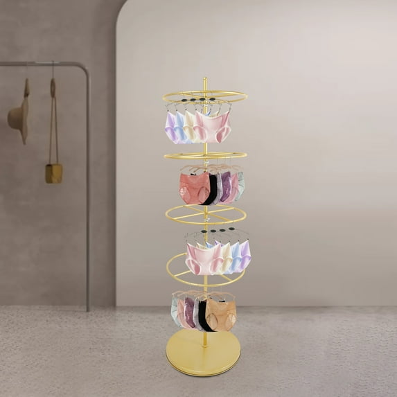 1 PCS 4 Tiers 40*175cm/15.75*68.9in Rotatable Round Dispaly Rack, Round ...