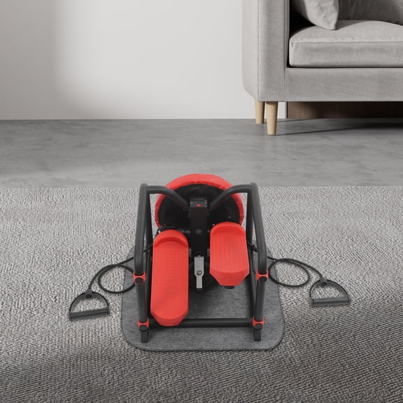 1 PCS 42*34.5*32cm/16.54*13.58*12.6in Multi-Function Stepper with Seat, Stepper for Home, Mini Sport Stepper, Max. Load Capacity: 150kg/ 330.69 lbs