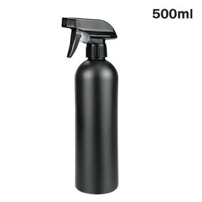 Cindy's Tape 16 Oz Plastic Spray Bottles For Cleaning Solutions - Black Heavy Duty Opaque Refillable (Pack Of 4)
