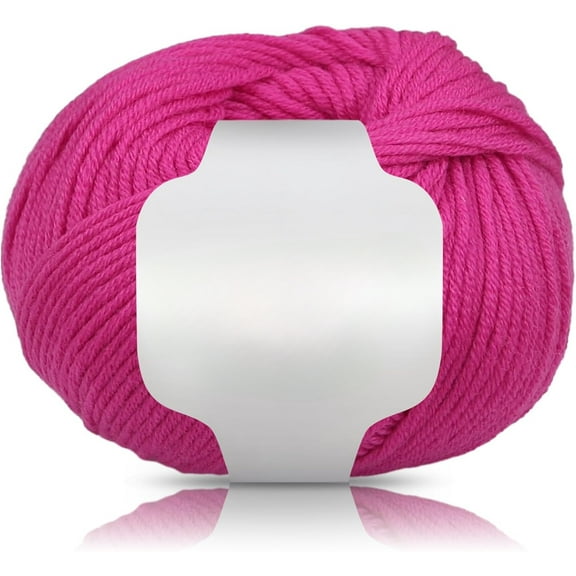 1 PCS 50g 100% Merino Wool Yarn, 6-Ply Warm and Soft Yarn for Hand Knitting and Crocheting, 140 Yards Yarn for Hand DIY Clothes, Scarves, Hats